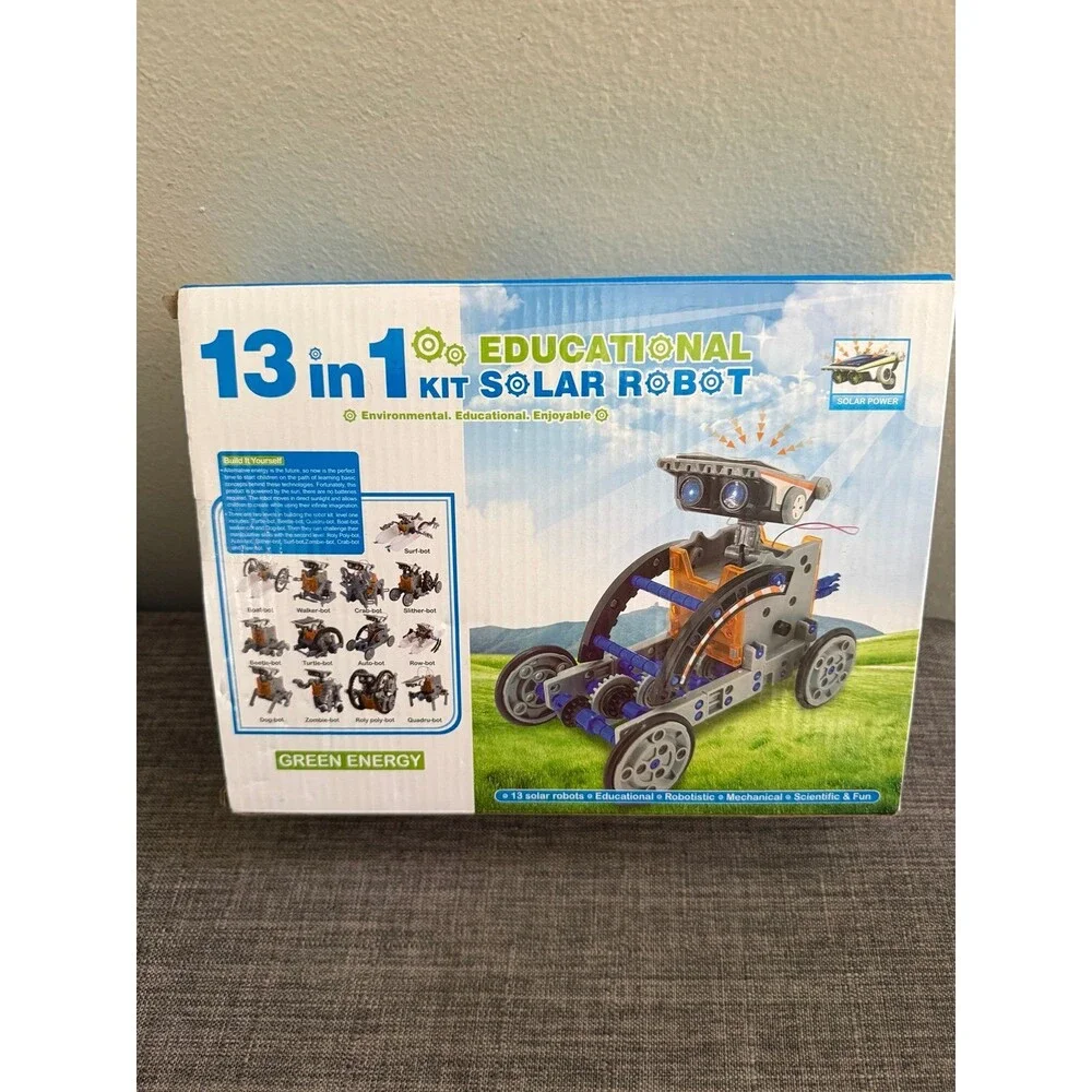 New 13 In 1 Educational Solar Robot Kit Stem Toy